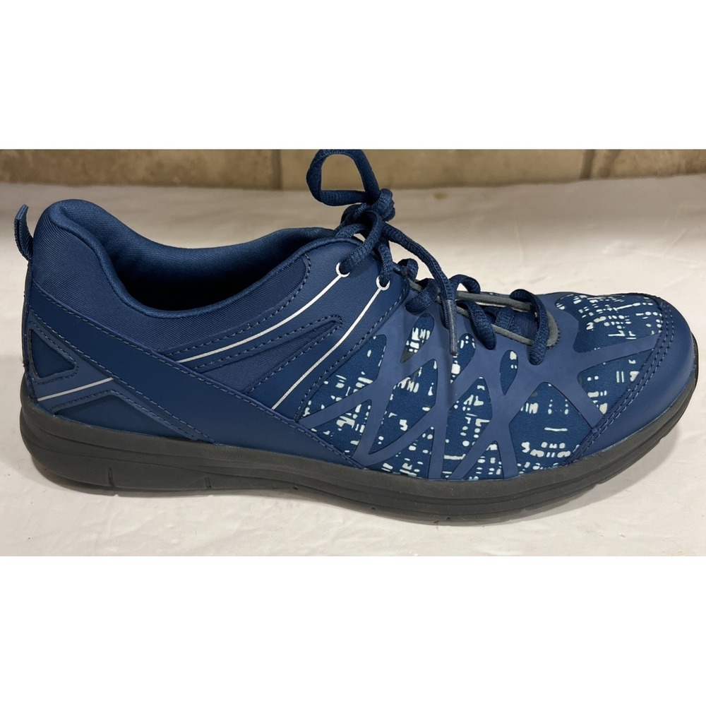 Easy Spirit e360 Sandstorm Comfort Blue Lace Sneakers‎ Athletic Walking Shoes